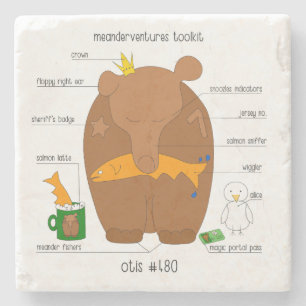 Meanderventures Toolkit No. 480 Otis Stone Coaster