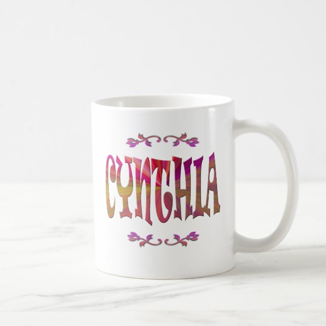 Meaning of Cynthia Mug (Right)