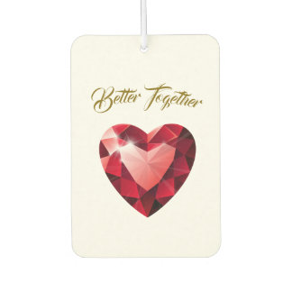 Meaningful Gift – Elegant Love Car Air Freshener