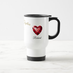 Meaningful Gift for her – Elegant Love Travel Mug