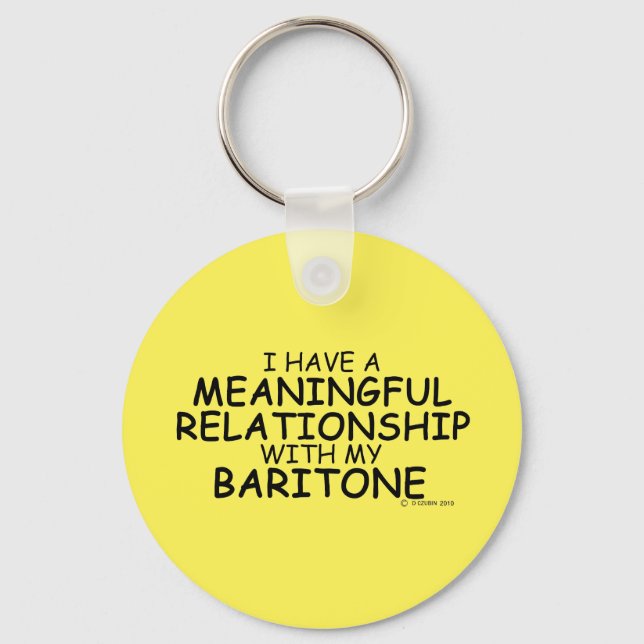 Meaningful Relationship Baritone Key Ring (Front)