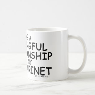 Meaningful Relationship Bass Clarinet Coffee Mug
