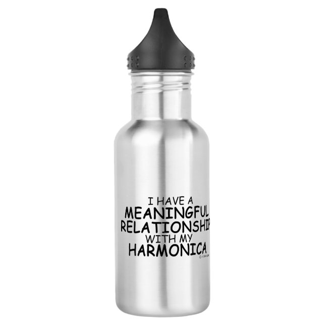 Meaningful Relationship Harmonica 532 Ml Water Bottle (Left)