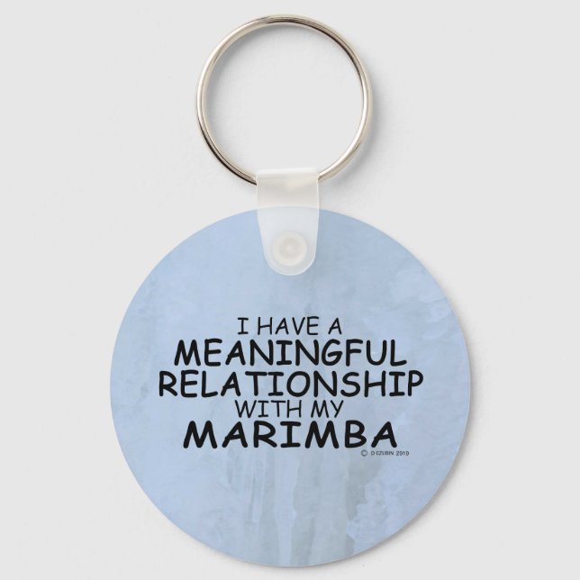 Meaningful Relationship Marimba Key Ring (Front)