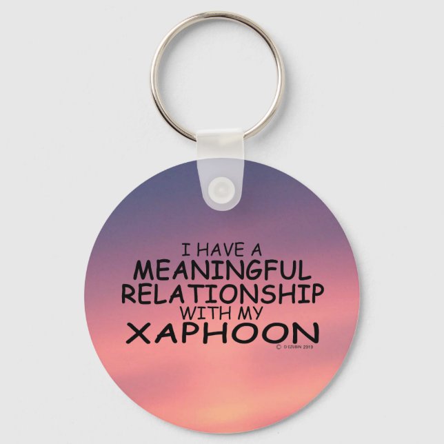 Meaningful Relationship Xaphoon Key Ring (Front)