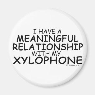 Meaningful Relationship Xylophone Magnet