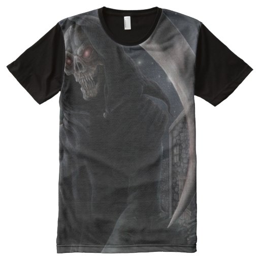 Image of means Grim Reaper All-over Print T-shirt