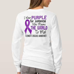 Means The World To Me 2 Alzheimer's Disease T-Shirt