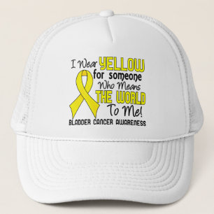 Means The World To Me 2 Bladder Cancer Trucker Hat