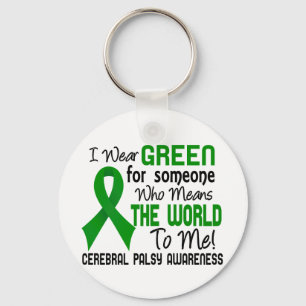 Means The World To Me 2 Cerebral Palsy Key Ring