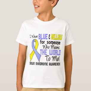 Means The World To Me 2 Down Syndrome T-Shirt