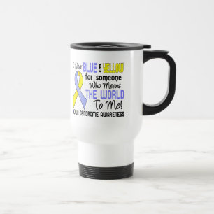 Means The World To Me 2 Down Syndrome Travel Mug