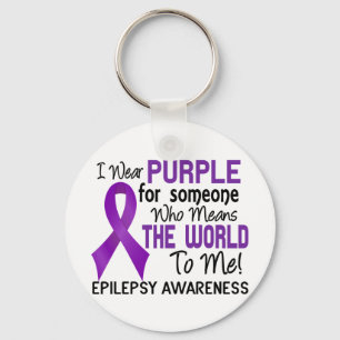 Means The World To Me 2 Epilepsy Key Ring