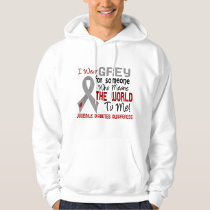 Means The World To Me 2 Juvenile Diabetes Hoodie