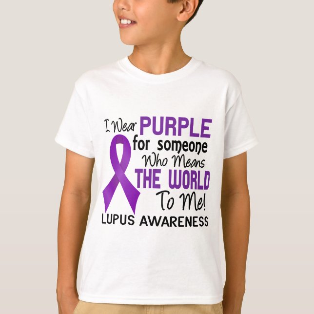 Means The World To Me 2 Lupus T-Shirt (Front)