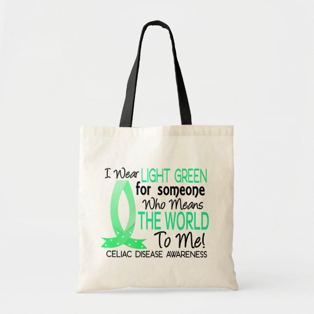 Means The World To Me Celiac Disease Tote Bag (Front)