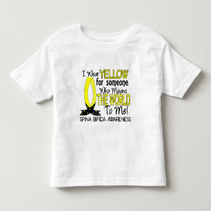 Means World To Me 1 Spina Bifida Toddler T-Shirt