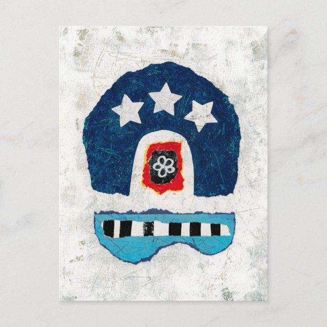 Meant To Be Postcard - Abstract Art (Front)