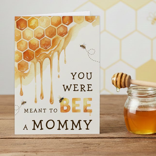 Meant to Bee a Mom Honeycomb Mother's Day Card (Meant to Bee a Mom Honeycomb Mother's Day Card
)