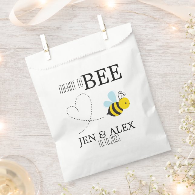 Meant To Bee Favour Bag (Clipped)