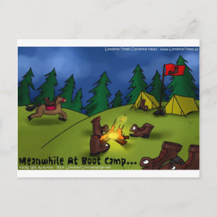 Meanwhile @ Boot Camp Funny Tees Cards Gifts Etc