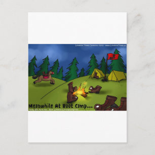 Meanwhile @ Boot Camp Funny Tees Cards Gifts Etc