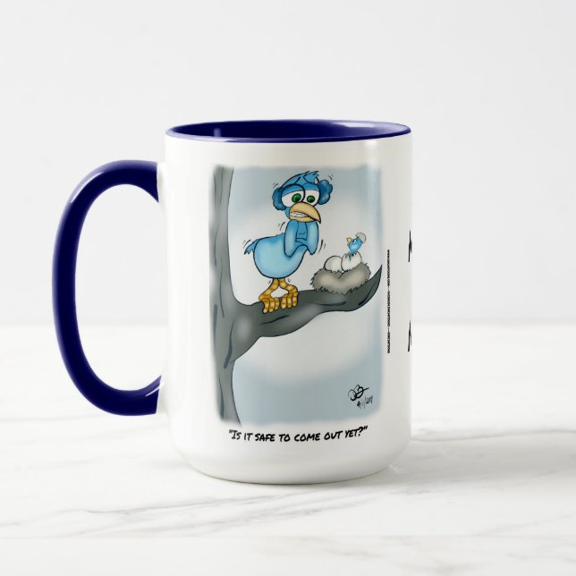 Meanwhile in Minnesota Jumbo Mug (Left)