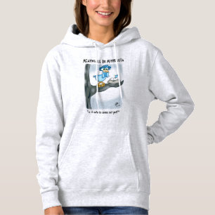 Meanwhile in Minnesota Women's Hooded Sweatshirt