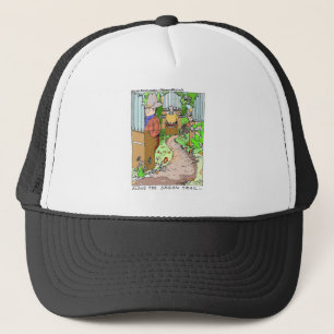 Meanwhile On The Organ Trail Funny Tees Mugs Etc. Trucker Hat