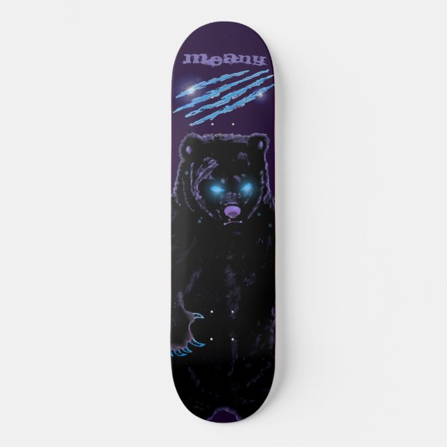 Meany: Claw Marked Skateboard (Front)