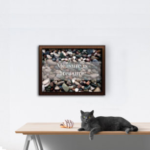 Measure is treasure motivational  poster