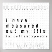 Measured Out My Life with Coffee Spoons | Quote