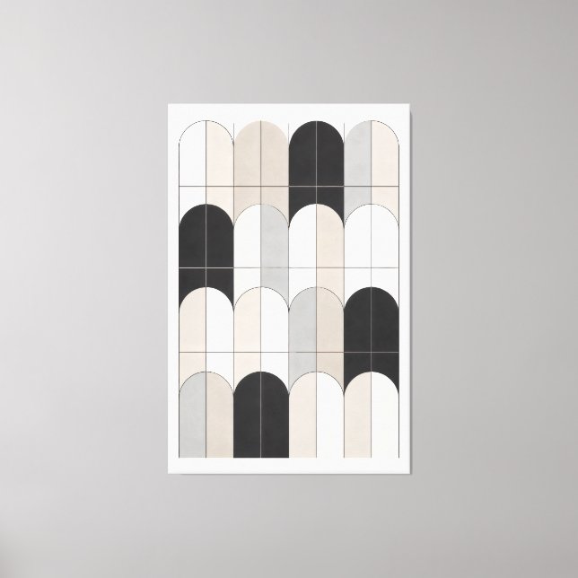 Measured Silence Canvas Print (Front)