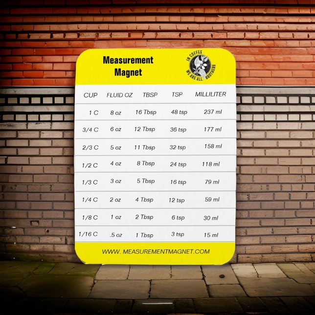 Measurement Magnet Yellow Logo  (Creator Uploaded)