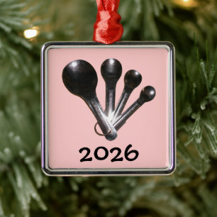 Measuring Spoons Baker Ornament