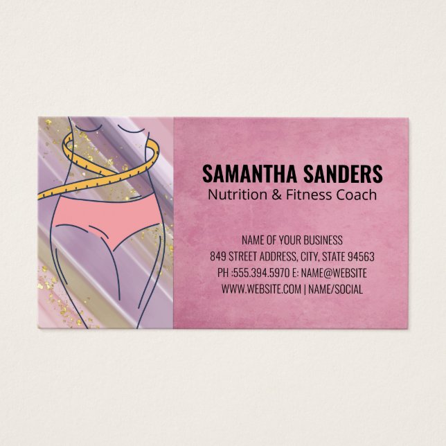 Measuring Tape | Fitness and Health (Front)