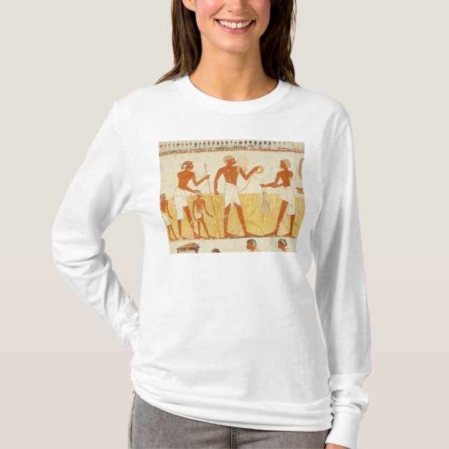 Measuring the land using rope T-Shirt (Front)