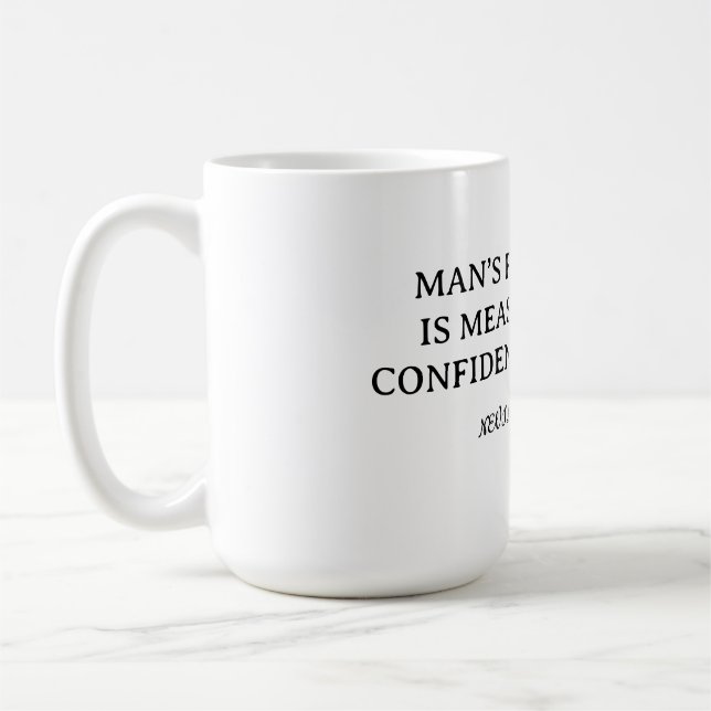 Measuring Your Faith Coffee Mug (Left)