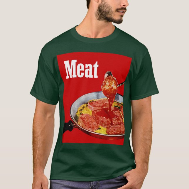 meat  again T-Shirt (Front)