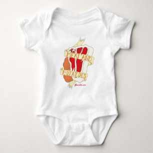 Meat and Potatoes Baby Bodysuit