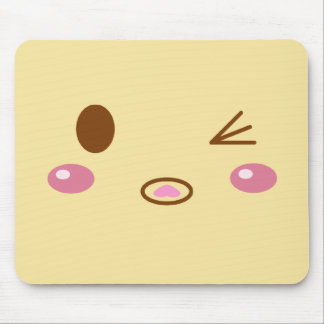 Meat Bun Face Mouse Mat