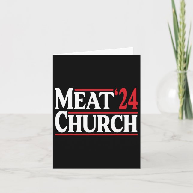 Meat Church 24 Bbq  Card (Front)