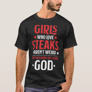 Meat Girls Who Love Steaks Ketogenic Diet Keto Car T-Shirt