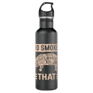 Meat Grill Master Chef Kitchen Cook Butcher Id Smo 710 Ml Water Bottle