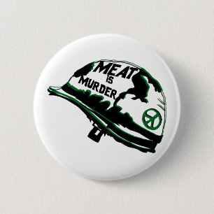 Meat Is Murder 6 Cm Round Badge