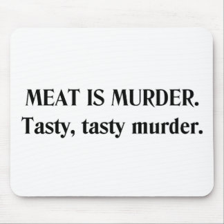 MEAT IS MURDER MOUSE MAT