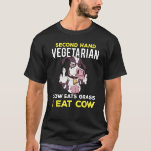 Meat  Ketogenic Carnivore Beef Love Meateater Humo T-Shirt
