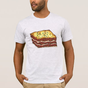 Meat Lasagne Lasagne Restaurant Food Italian Food T-Shirt
