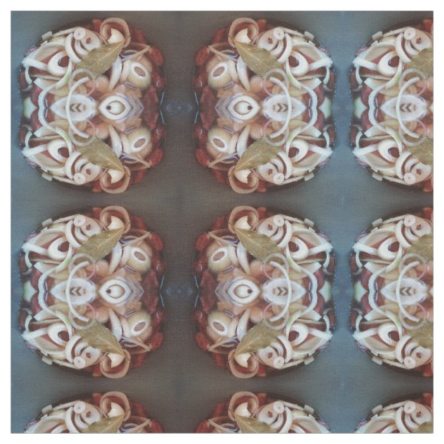 Meat Marinade Pattern, Fabric (Swatch)