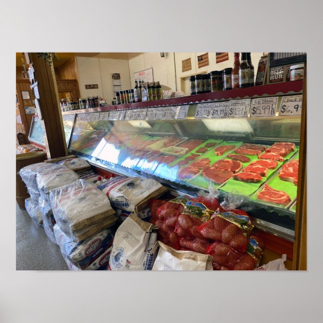 Meat Market Poster (Front)